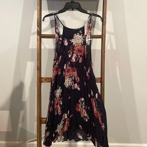 High neck, keyhole back sundress